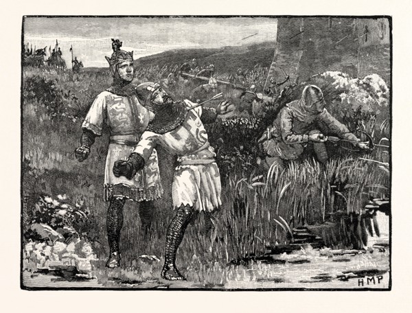 HEROISM OF ST. CLAIR AT THE SIEGE OF BRIDGENORTH CASTLE