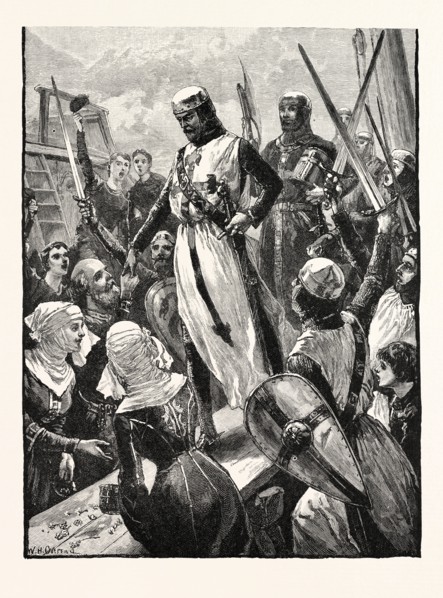 RECEPTION OF RICHARD ON HIS RETURN FROM THE CONTINENT