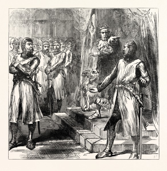 THE BARONS' REVOLT AGAINST THE KING