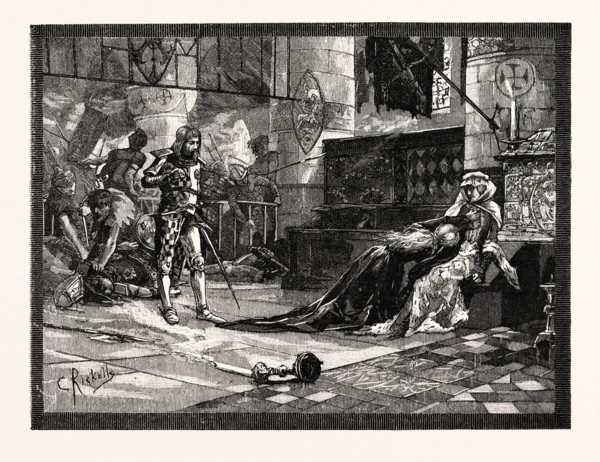 CAPTURE OF BRUCE'S WIFE AND DAUGHTER AT TAIN