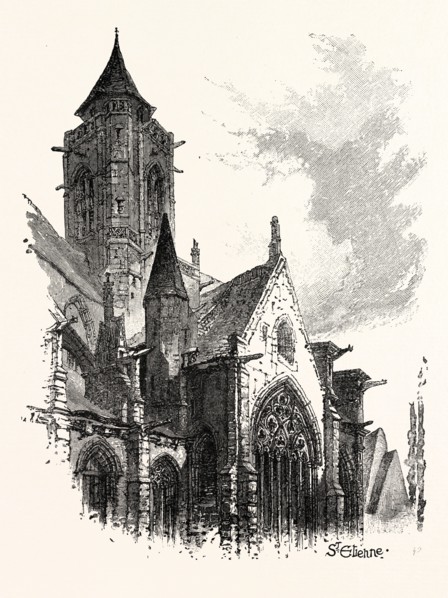 THE CHURCH OF ST. ETIENNE: CAEN