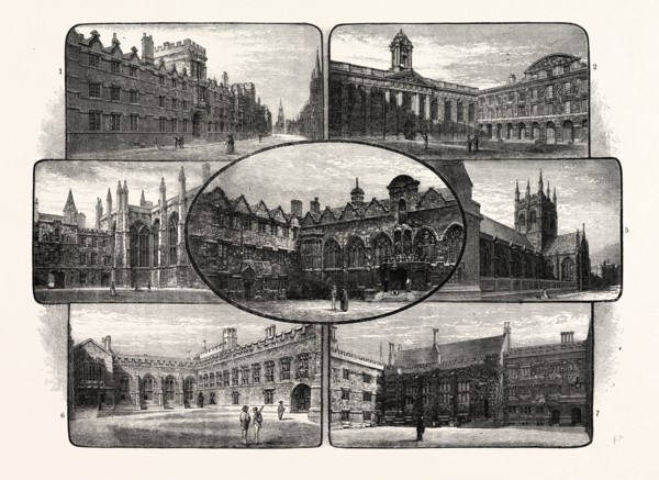 THE THIRTEENTH AND FOURTEENTH CENTURY COLLEGES OF OXFORD UNIVERSITY: 1. University College; 2.