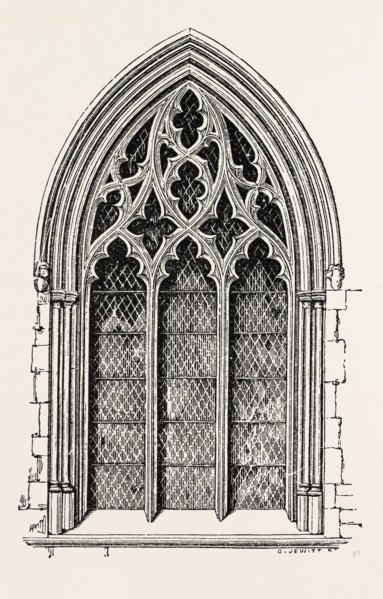 WINDOW FROM ST. MARY'S, BEVERLEY