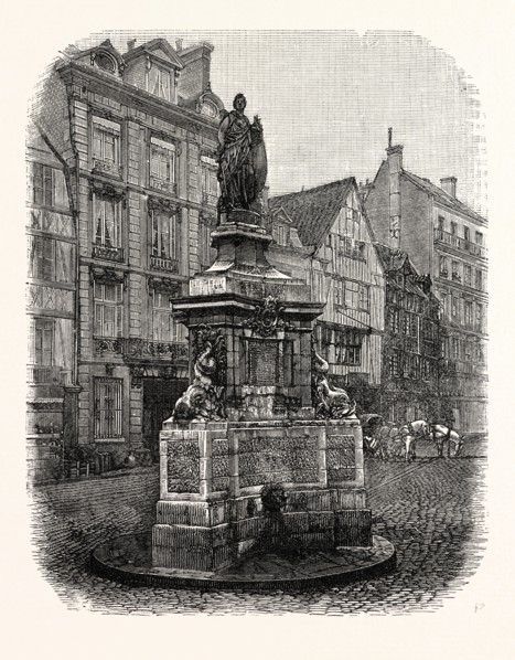 PLACE DE LA PUCELLE, ROUEN.