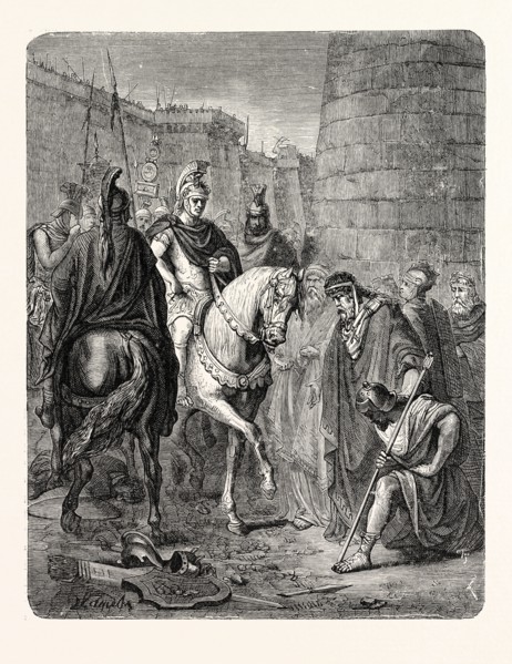 SUBMISSION OF THE VANQUISHED TO THE VICTOR.