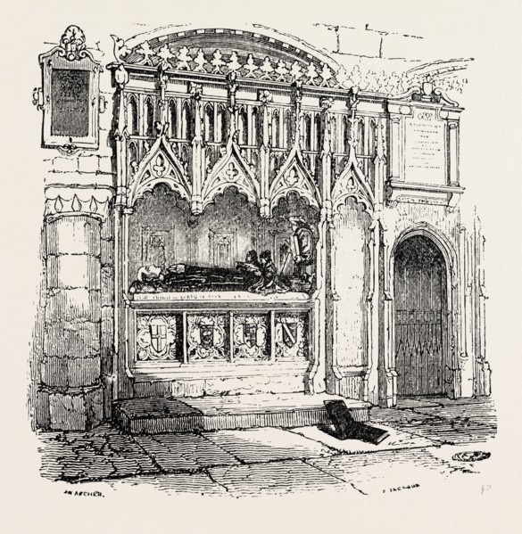 RAHERE'S TOMB, ST. BARTHOLOMEW'S, SMITHFIELD.