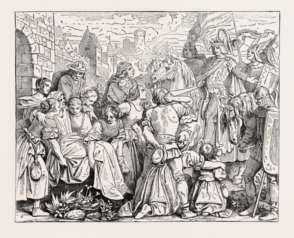 THE EMPEROR CONRAD III. AND THE WOMEN OF WEINSBERG.