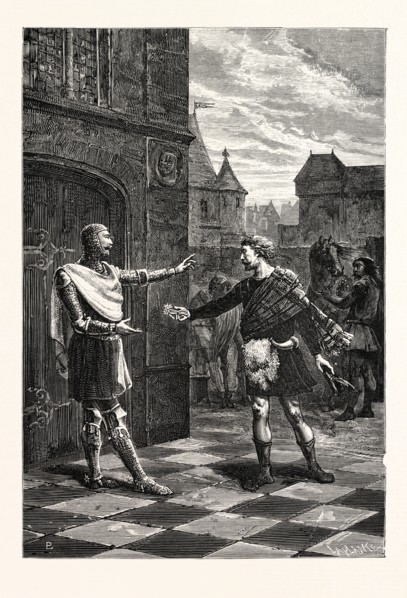 THE TIMELY WARNING "TWELVE PENCE AND A PAIR OF SPURS."