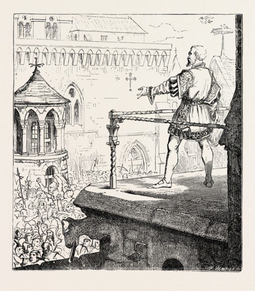 JACQUES D'ARTEVELDE AND THE POPULACE OF GHENT.