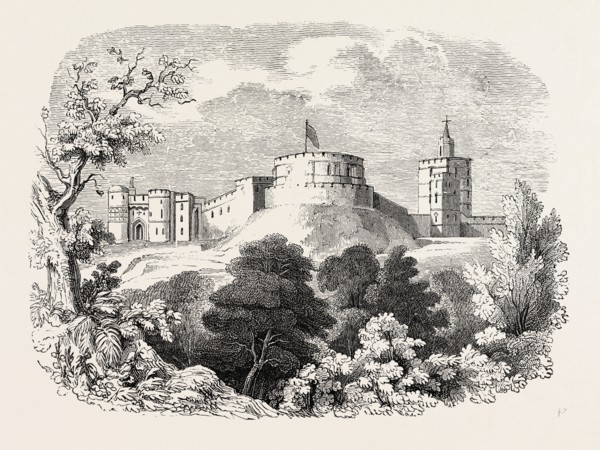 WINDSOR CASTLE IN THE TIME OF EDWARD III.