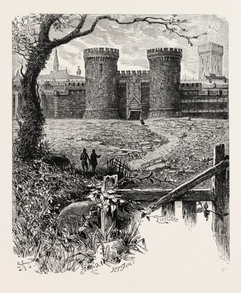 A FRENCH STRONGHOLD OF THE FOURTEENTH CENTURY.