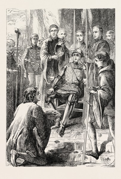 HENRY V. RECEIVING THE KEYS OF HARFLEUR.