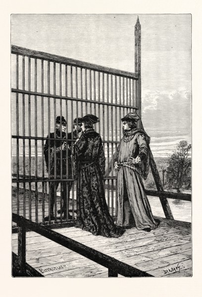 INTERVIEW BETWEEN EDWARD IV. AND LOUIS XI. ON THE BRIDGE AT PECQUIGNY.