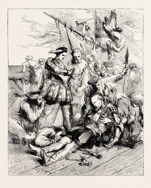 THE DEATH OF SIR ANDREW BARTON.