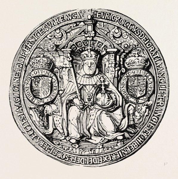 GREAT SEAL OF HENRY VIII.