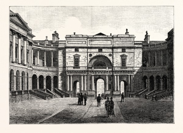 THE QUADRANGLE, EDINBURGH UNIVERSITY.