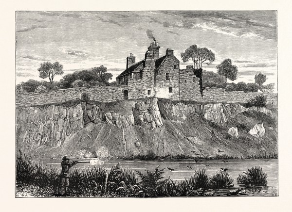 EDINBURGH: THE HOUSE OF THE LOGANS OF RESTALRIG, LOCH END