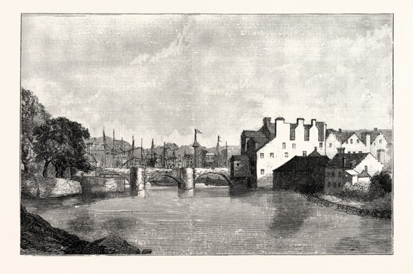 EDINBURGH: ROBERT BALLANTYNE'S BRIDGE, LEITH, 1779