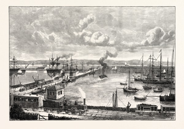 EDINBURGH: GRANTON HARBOUR AND PIER