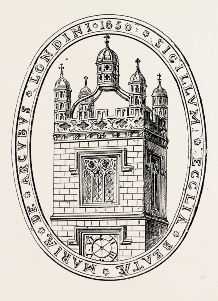 THE SEAL OF BOW CHURCH, LONDON