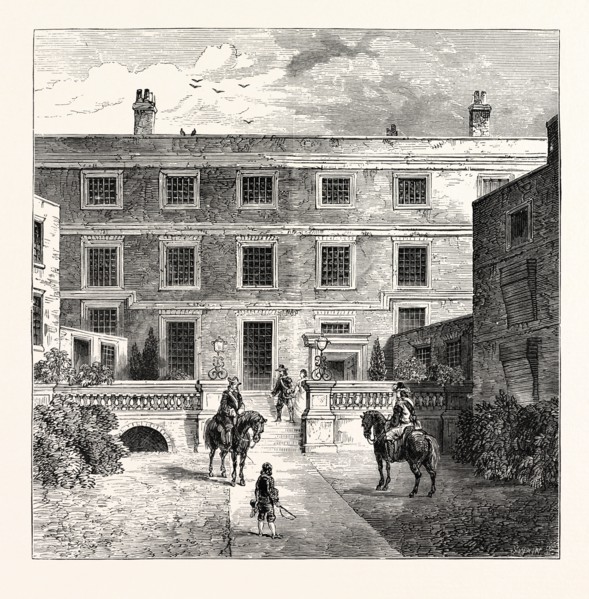 SIR R. CLAYTON'S HOUSE, GARDEN FRONT, LONDON