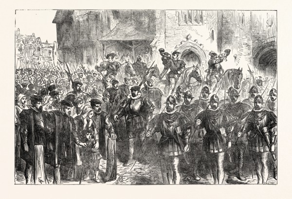 MARCH OF THE ARCHERS, LONDON