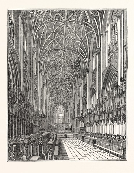 Interior of the Choir of York Minster