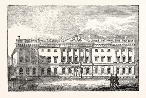 Front of the Mint from Tower Hill