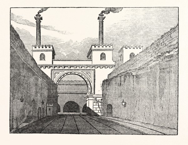THE MANCHESTER AND LIVERPOOL RAILWAY: Moorish Arch