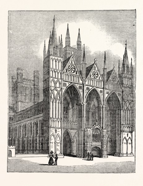 West Front of Peterborough Cathedral