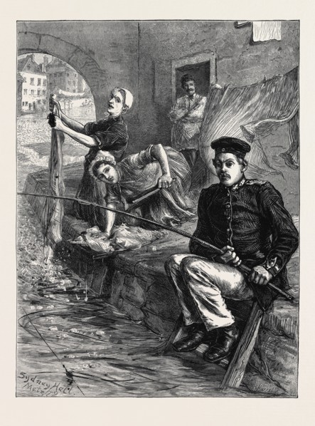 OVER THE OLD CAMPAIGNING GROUND, "FISHING IN TROUBLED WATERS"