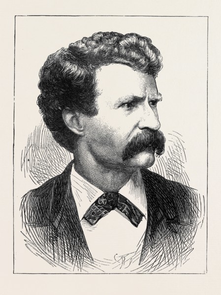 AMERICAN HUMORIST: SAMUEL LANGHORNE CLEMENS ("MARK TWAIN")