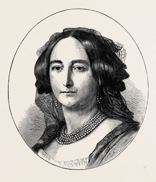 THE LATE PRINCESS HOHENLOHE-LANGENBURG, HER MAJESTY'S HALF-SISTER
