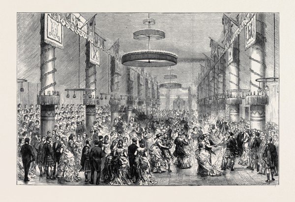 THE COMING OF AGE OF VISCOUNT REIDHAVEN: THE BALL ROOM, CASTLE GRANT