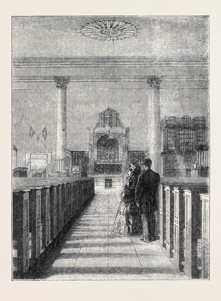 THE LATE BISHOP GRAY'S CHAPEL AT CAPE TOWN