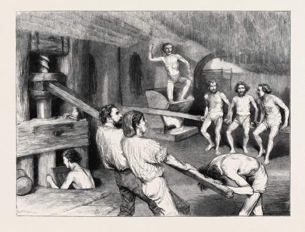 MACARONI MAKERS AT NAPLES