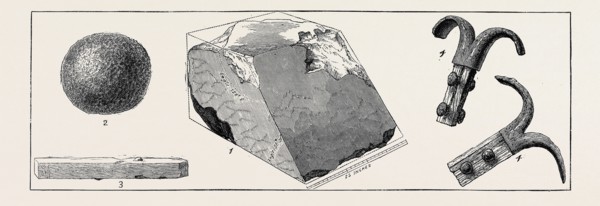 DISCOVERIES IN THE GREAT EGYPTIAN PYRAMID: 1. Original Casing Stone from North Side; 2. Granite