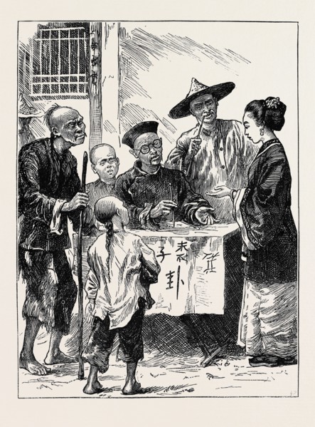 LIFE IN CHINA: A STREET FORTUNE-TELLER