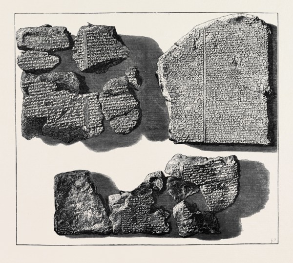 THE TABLET CONTAINING THE CHALDEAN ACCOUNT OF THE DELUGE