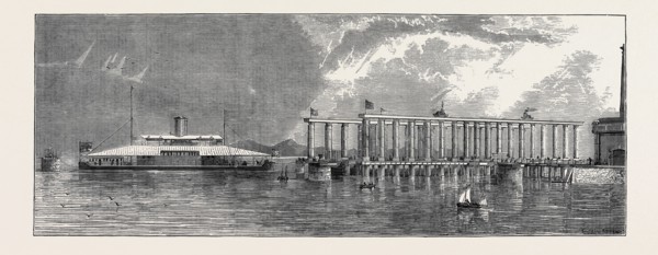 THE HYDRAULIC LIFT GRAVING DOCK AT BOMBAY