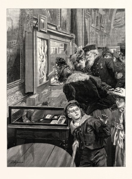 THE NELSON RELICS AT THE ROYAL NAVAL EXHIBITION