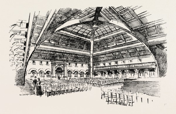 THE GOLDSMITH'S INSTITUTE, OPENED BY T.R.H. THE PRINCE AND PRINCESS OF WALES: THE LECTURE AND MUSIC