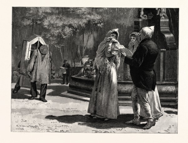 MONT DOR-LES-BAINS: RETURNING FROM THE MORNING BATH