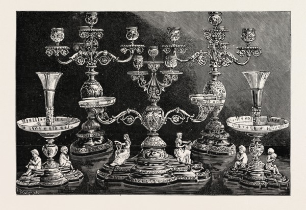 SILVER PLATE PRESENTED TO MR. H.S. KING, C.I.E., M.P., In recognition of his efforts on behalf of