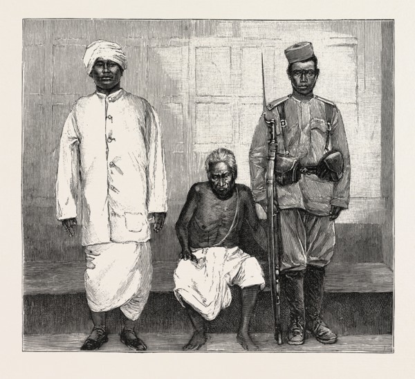 THE MANIPUR REBELS: THE MAHARAJAH OF MANIPUR AND TONGAL GENERAL, Both condemned to death, but