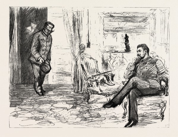 A VISIT TO ADMIRAL GERVAIS ON BOARD HIS SHIP