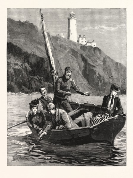 THE HOLIDAY SEASON, FISHING OFF THE START LIGHT HOUSE