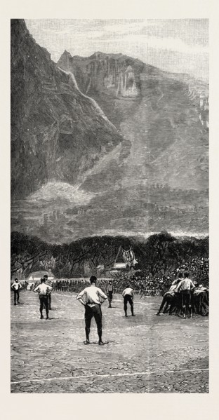 THE ENGLISH FOOTBALL TEAM IN SOUTH AFRICA, The last match at Cape Town