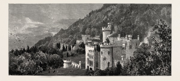 GWRYCH CASTLE, ABERGELE, NORTH WALES