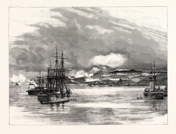 THE CIVIL WAR IN CHILI, THE BATTLE OF VINA DEL MAR; This general engagement took place on August